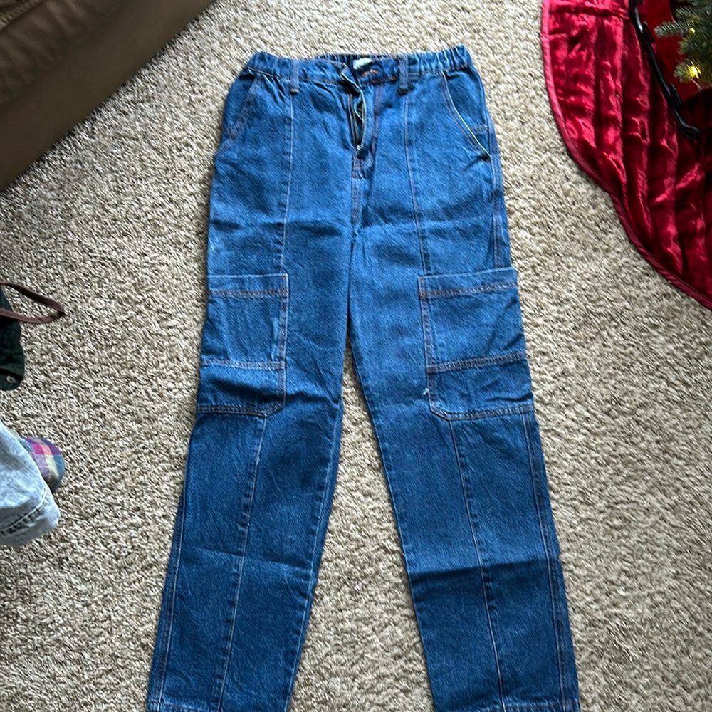 BP denim carpenter pants